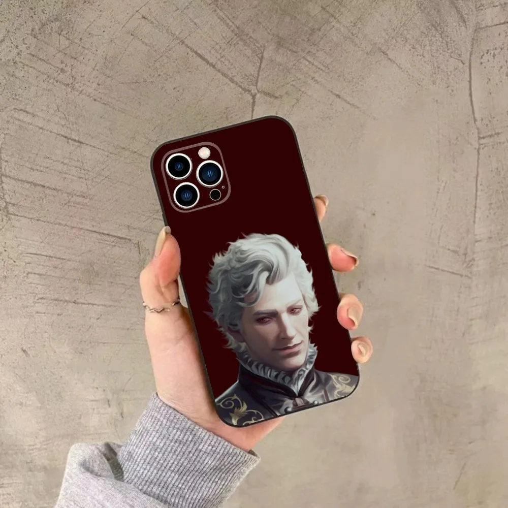 Чехол для телефона B-Baldur's G-Gate Astarion iPhone 15 14 13 12 11 Plus Pro Max XS XR SE Mini 8 7 мягкий