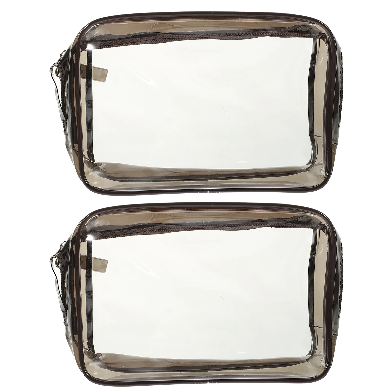 

2 шт., износостойкая сумка для хранения косметики из ПВХ