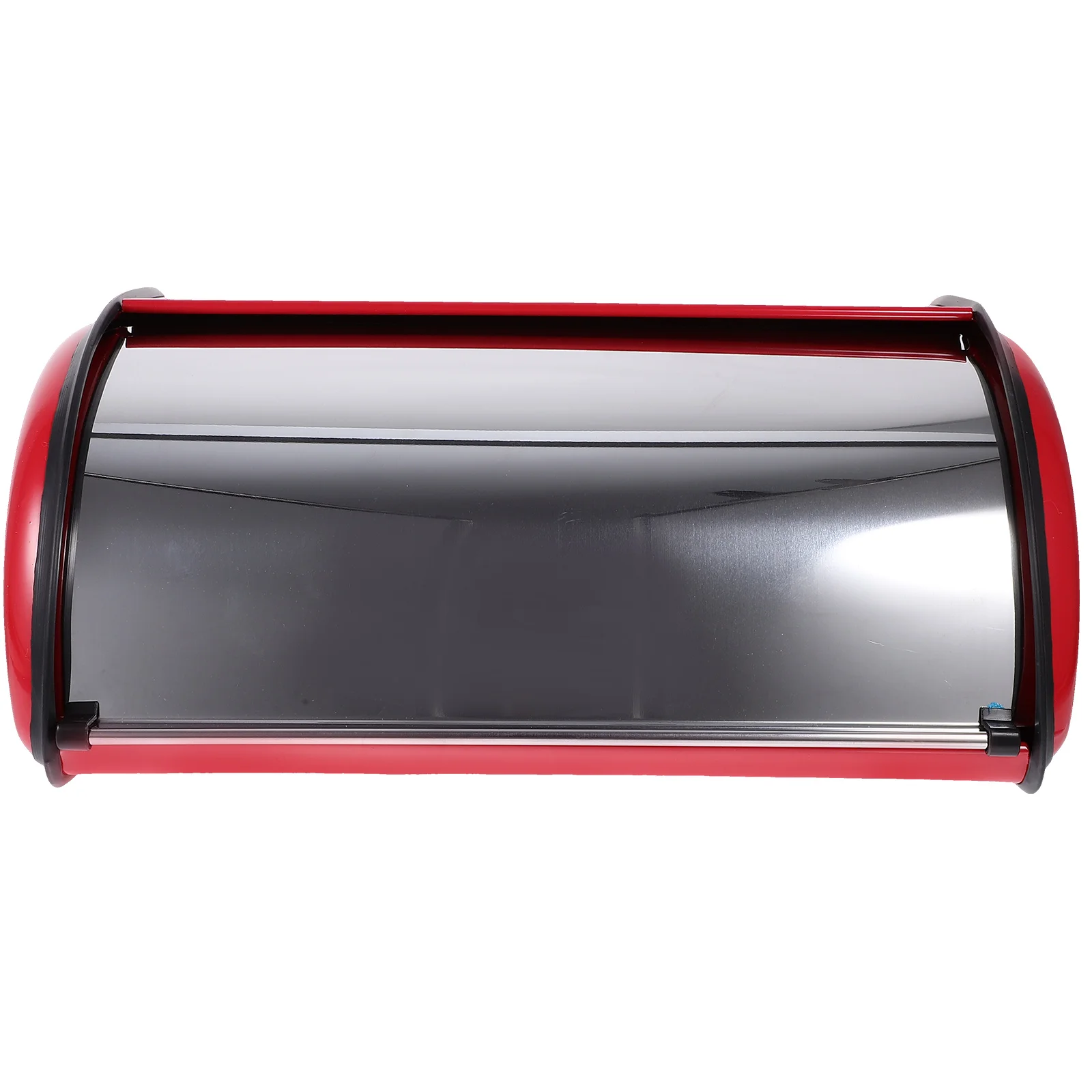 

Bread Storage Box Metal Container Lid Countertop Bin Kitchen Organizer Tin Breadbox