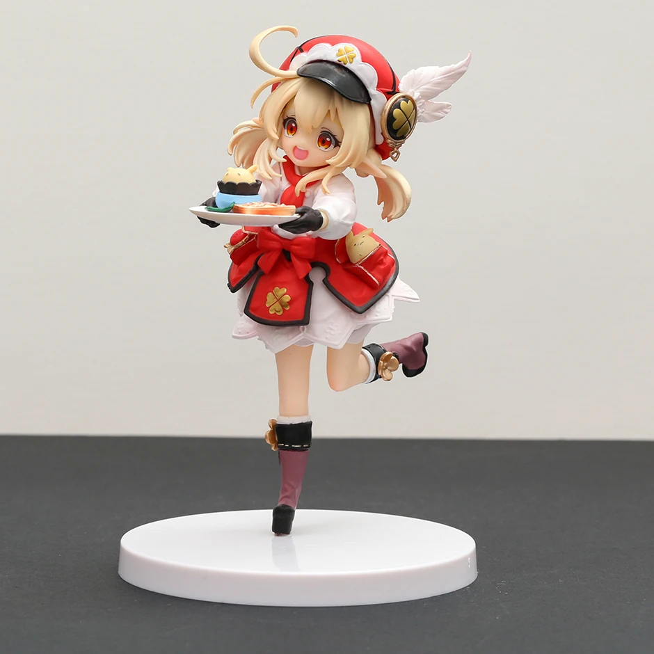 

Genshin Impact Klee with Dessert 1/7 Figurine PVC Statue Model Doll Collectible Room Decora Toy Gifts