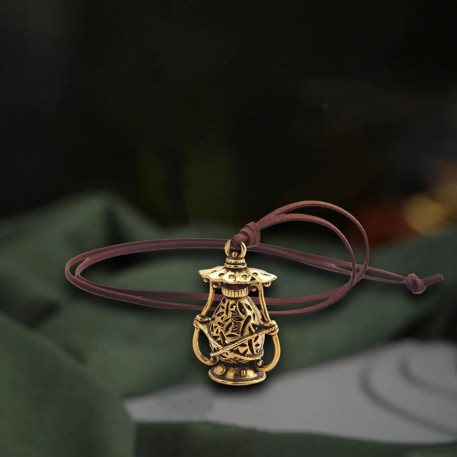 Подвеска в винтажном стиле кулон-Фонарь Форма чокер на веревке и цепочке костюм аксессуары для отдыха