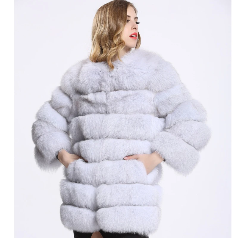 2022 New Warm Fur Coat Women Winter Thick Long Sleeve Faux Fur Coat Fluffy Jacket Overcoat Female Faux Fur Outerwear