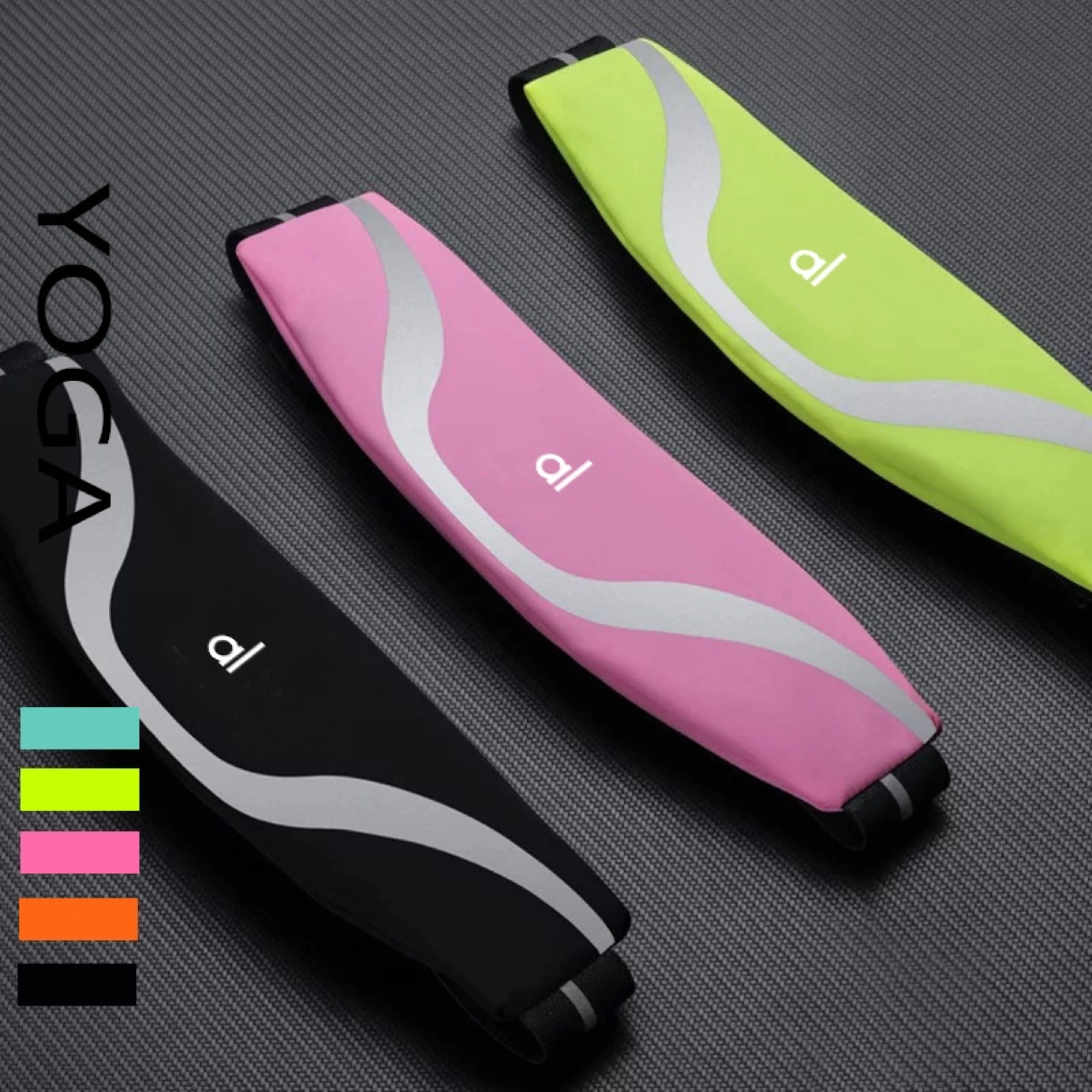 NWT Alyoga High Density Waterproof Fabric Sports Running Waistpack Unisex Fashion Jogging Waistpack Fitness Phone Storage Bag