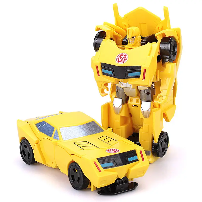 

Cute Plastic Transformation Robot Cars Model Toys Kid Classic Robot Car Toys Action & Toy Figures Plastic Education Toys Model