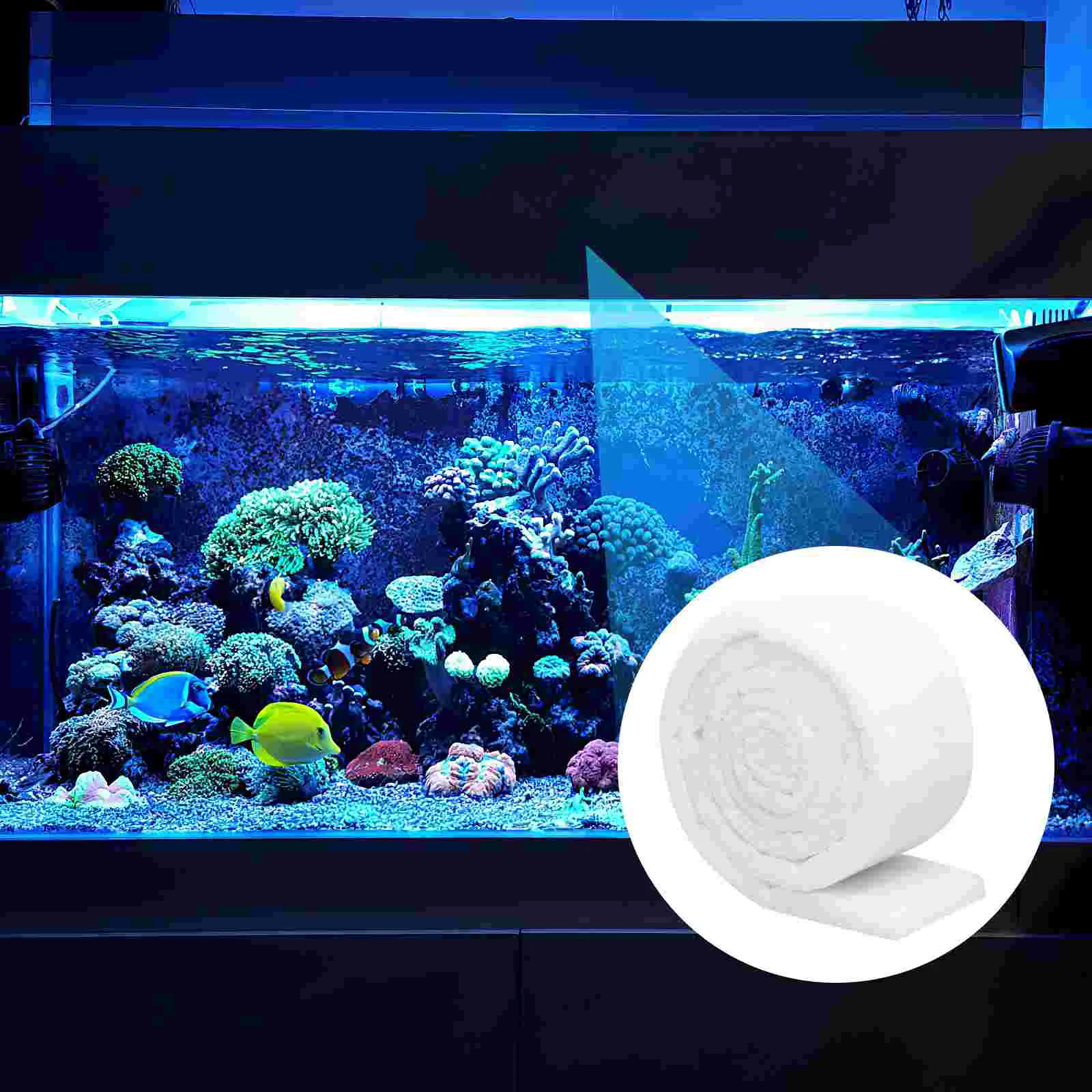 1-рулонная губка для аквариума фильтрующая накладка пруда медиа-подушка