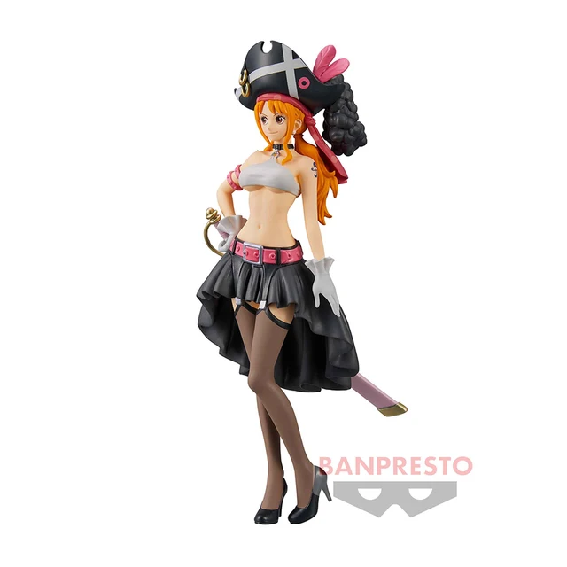 One Piece Nami costume pirata Banpresto 16cm 2