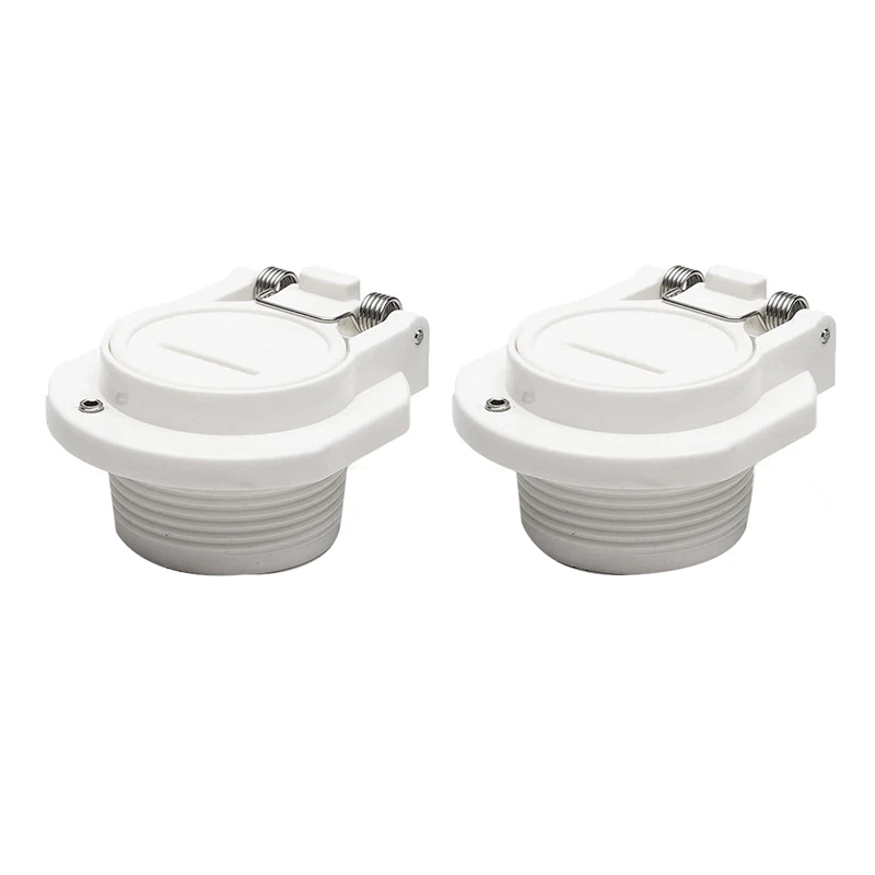 

2 Pack GW9530 Plastic Vac Locks Safety Wall Fitting For Zodiac,Hayward W400BWHP,Suction Pool Cleaners