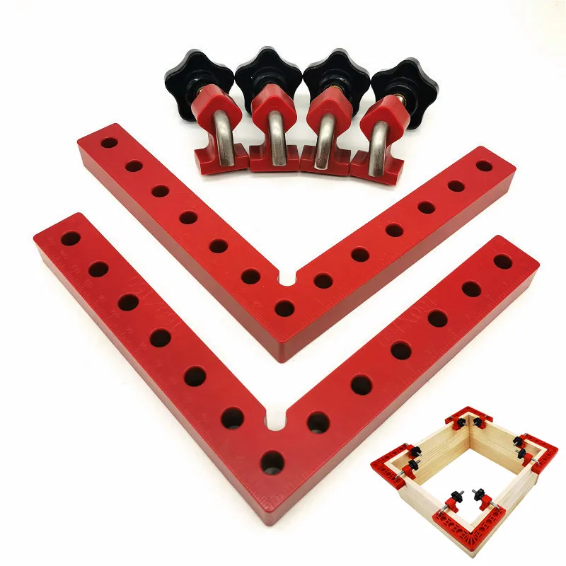 

2pc 90 Degree Right Angle Clamp Fixing Clips Picture Frame Corner Clamp Woodworking Hand Tool Furniture Repaire 120mm 160mm
