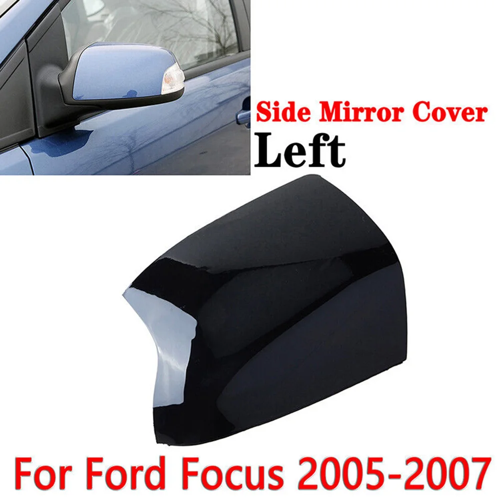 

Cover Cap Wing Mirror 1 Pcs 17*13.5*3CM Anti-rust FD4247424 Gloss Black Left Side Lightweight Rearview Brand New