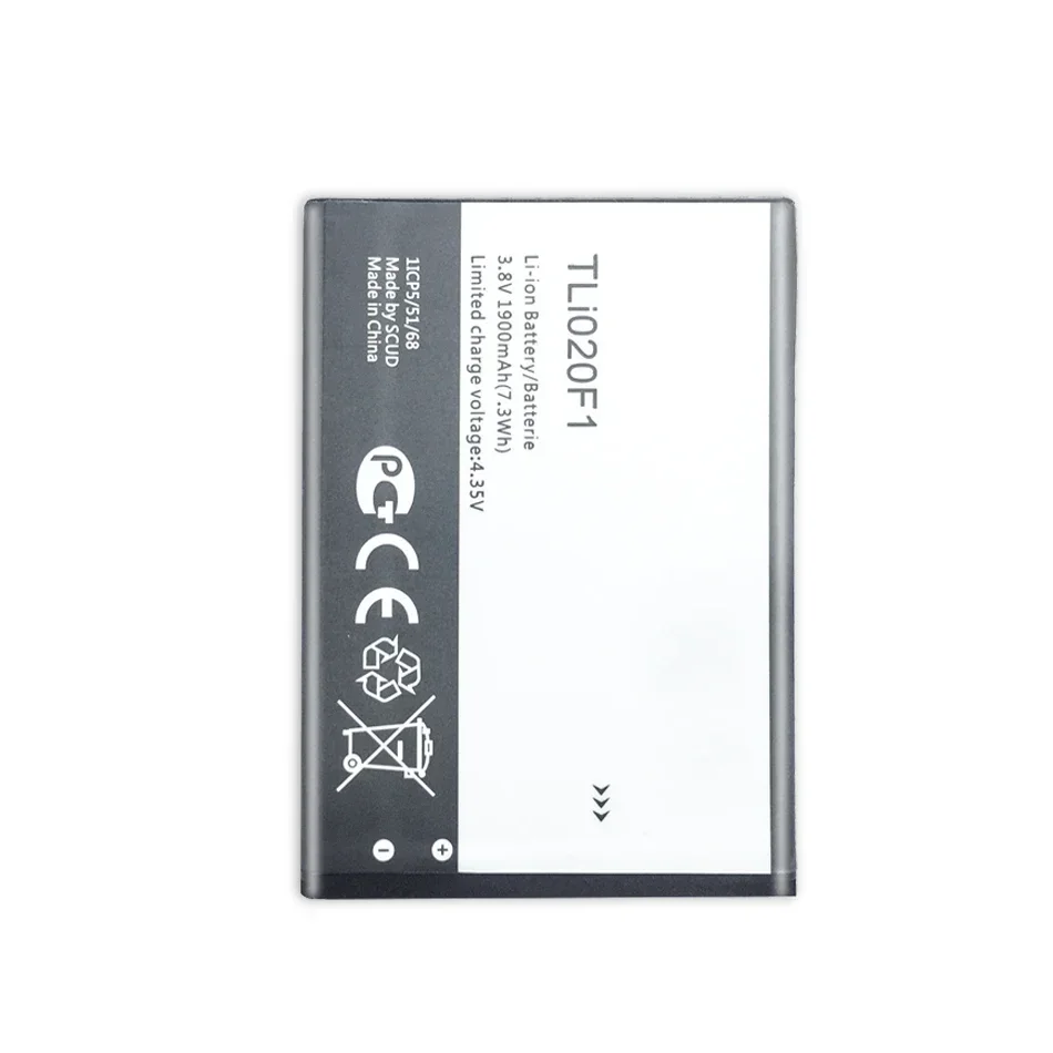 Сменный аккумулятор TLi020F1 2000 мАч для Alcatel U5 5044D 5044Y 5044I 5044T 5047D 5047Y 4047D