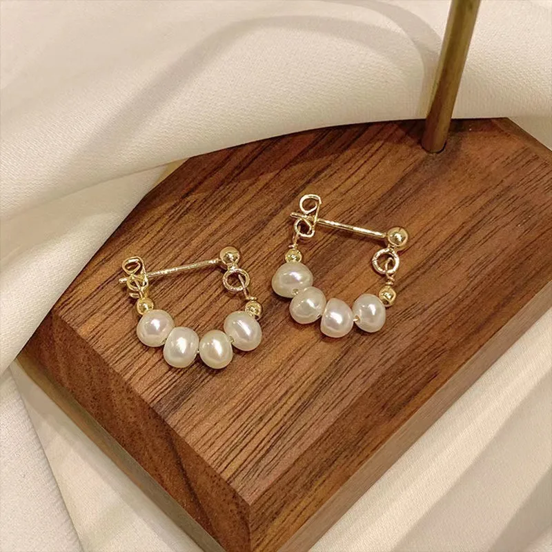 

Серьги из серебра 925 пробы с жемчугом