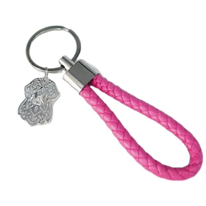 Женские ювелирные изделия брелок для ключей с собакой сканвич-терьером брелки из