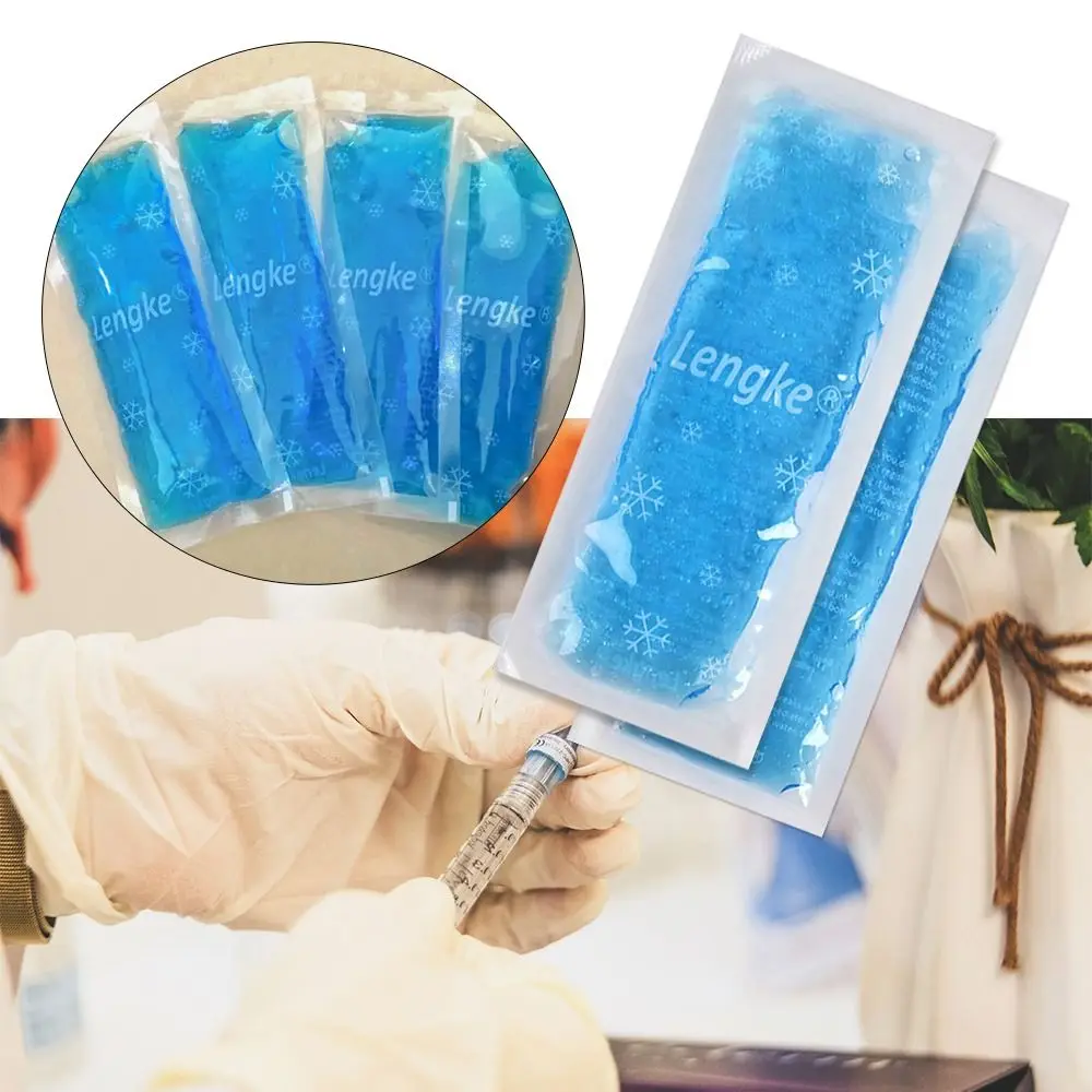 

2 шт. 50 г многоразовый медицинский охладитель для путешествий Термоизолированный протектор для таблеток холодный гель охлаждающий пакет дл...