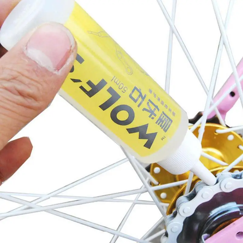 

Масло для велосипедной цепи Антикоррозийная Пылезащитная смазка для велосипеда, смазка для велосипеда 50 мл, портативная погодозащищенная смазка для велосипеда для электрического горного велосипеда