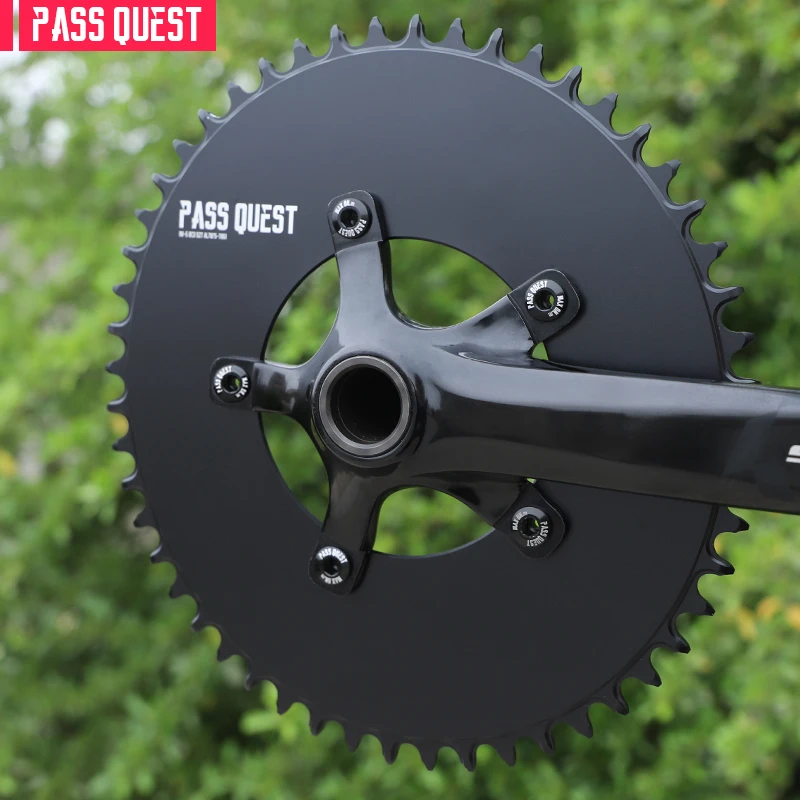 PASS QUEST 110BCD 5-Bolt Bicycle Chainring AERO Bicycle Spro