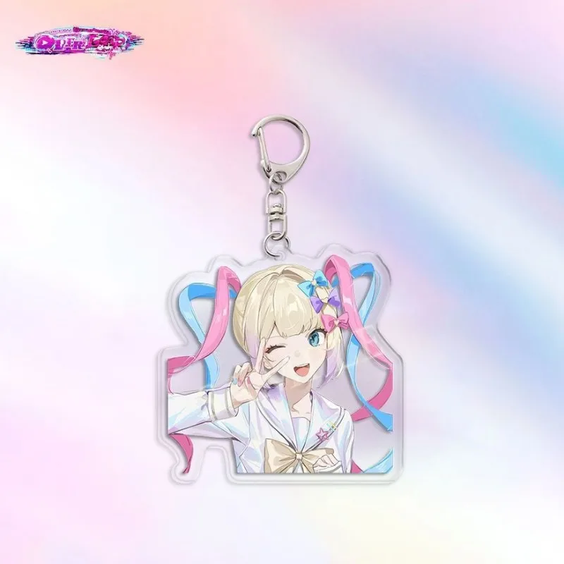 Брелок для ключей в виде девочки овердоз модный подарок кавайный аниме брелок с