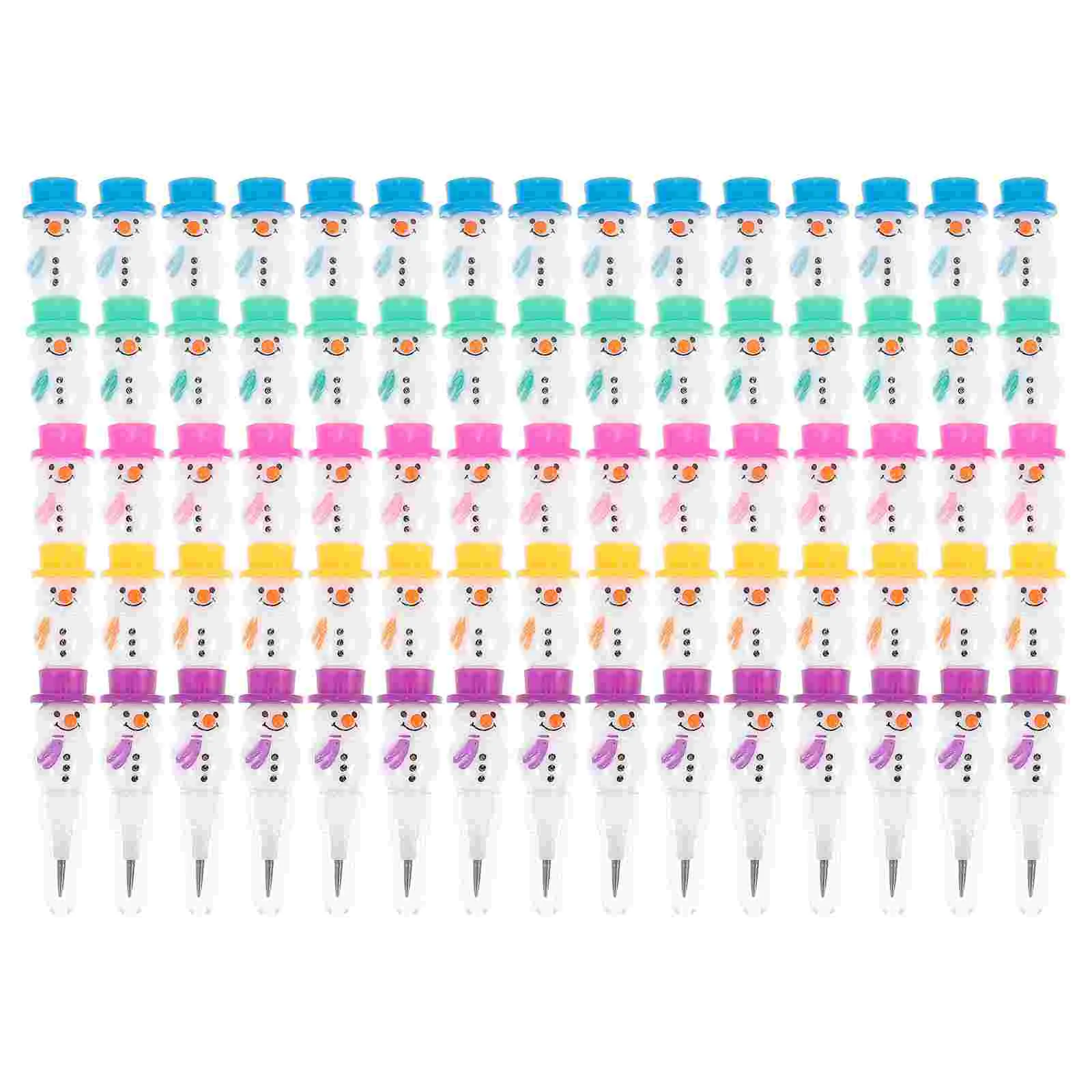

Christmaspencil Party School Favors Snowman Stackable Novelty Favor Souvenirholiday Set Gifts Toycartoon Gift Supplies Kids