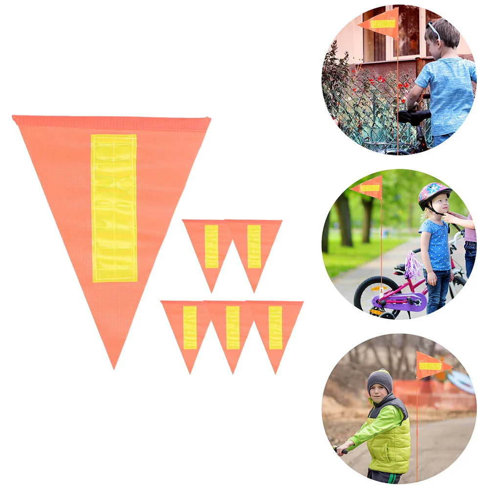 

Kids Cycling Accessory Safety Bicycle Flag Advertising Bicycles Decor Bike Flags