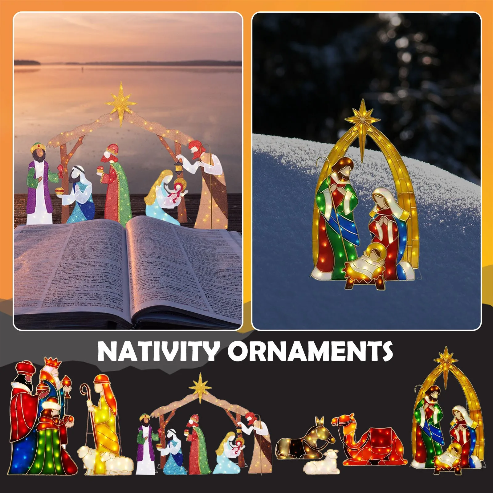 

Courtyard Sheep Garden Decoration Camels Blessing Acrylic Home Holiday Display Holder Valentine's Day for Husband Religious