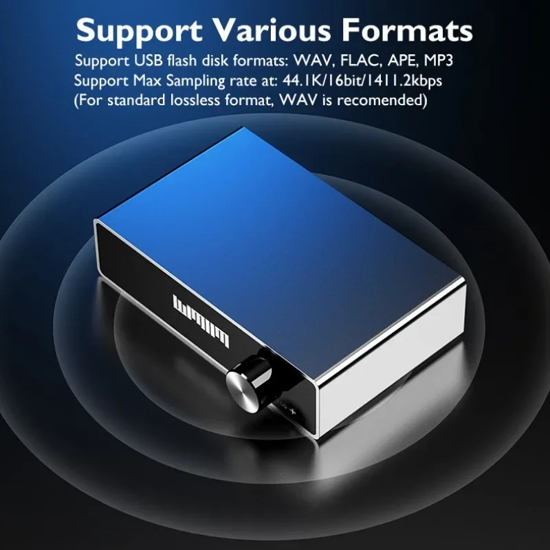 i510B Hi-Fi Bluetooth-декодер с поддержкой U-диска воспроизведение без потерь подключенное