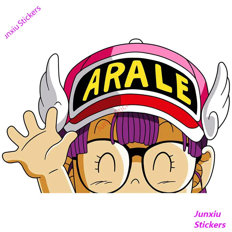 

Arale Fine Decal Vinyl Car Sticker Body for Car Bumper Truck Waterproof Decals Custom Printing Suv Decoration KK13*9cm