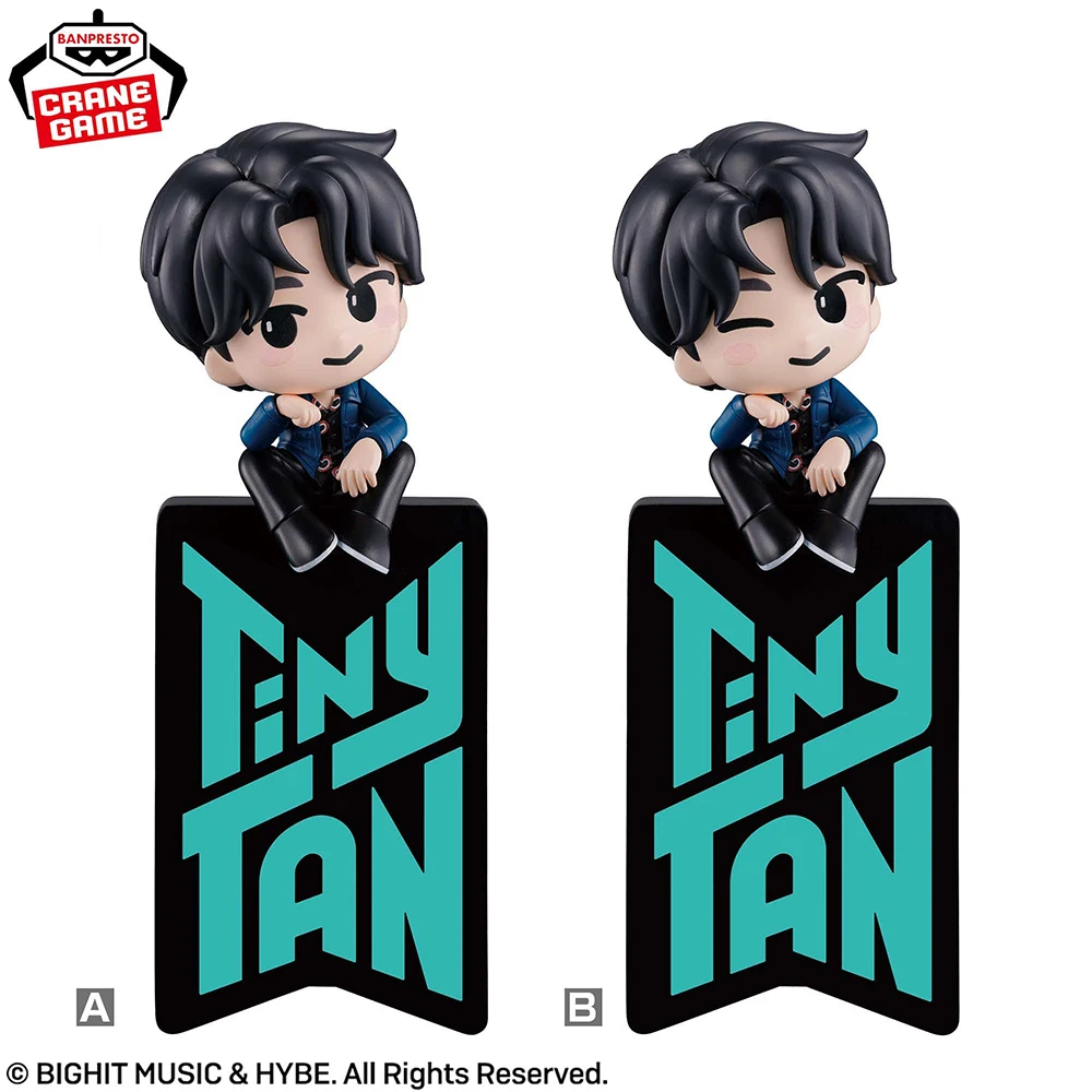 Фото В наличии: Фигурки Banpresto BTS TinyTAN DNA Monitor Top, 15 см, Джин, RM, аниме-фигурки, оригинальные коллекционные, для декора рабочего стола, подарок №4