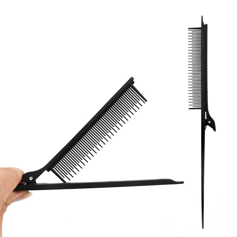 Brush Styling Comb Tool Weave With Hair Clip
