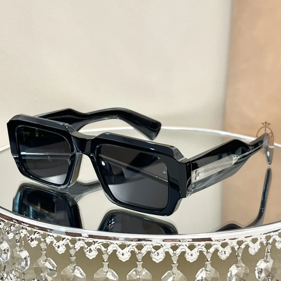 JACQUES MARIE MAGE Thick Acetate Women Men UV400 Protection Vintage Retro Classcial Sunglasses with Case Oculos MIGLIAI