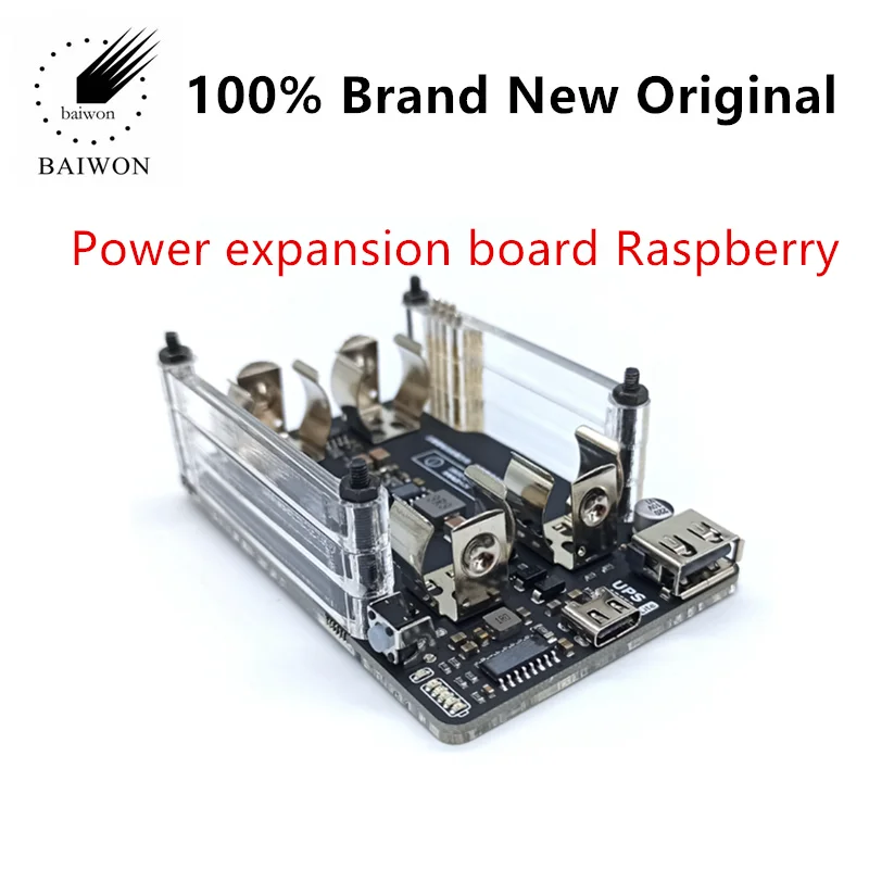 

100% Original IC Chips Raspberry Pi PICO Lithium Battery Expansion Board Uninterruptible Power Supply UPS Module