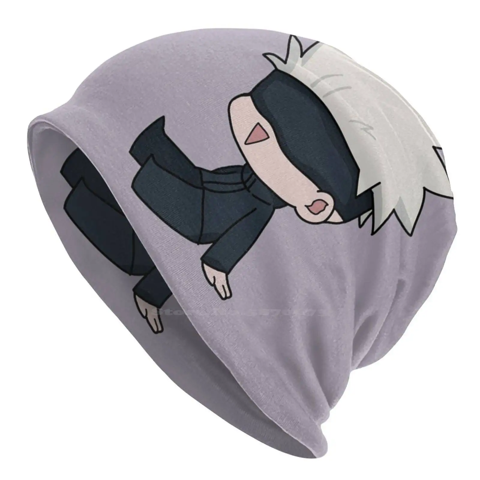 Вязаная шапка Chibi Satoru теплая уличные шапки Gojo Sukuna Megumi Nanami Soceror волшебная