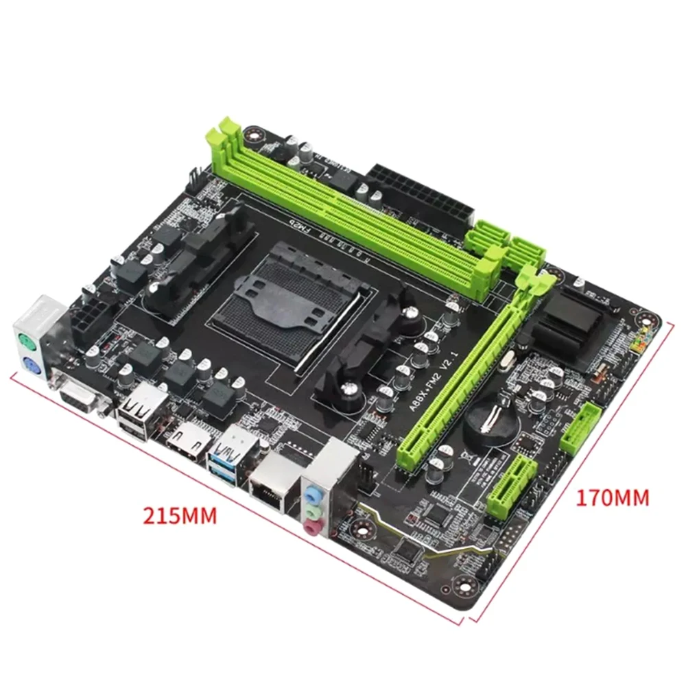 Материнская плата A88 для настольного компьютера разъем FM2 DDR3 ОЗУ AMD Micro-ATX