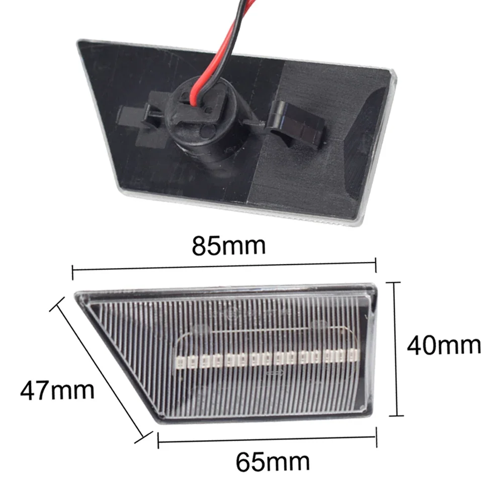 2 шт. для Opel Vectra C 2002-2008 Signum 2003-2008 светодиодный динамический боковой маркер сигнал
