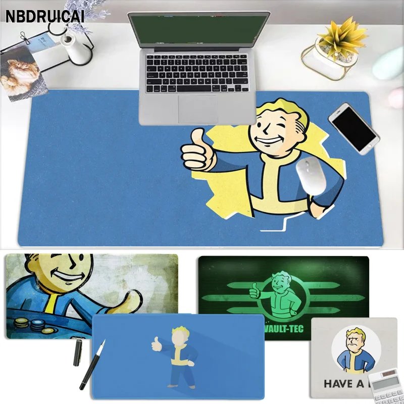 

Cute Fallout Mousepad Custom Skin Unique Desktop Pad Game Mousepad Size For Game Keyboard Pad For Gamer