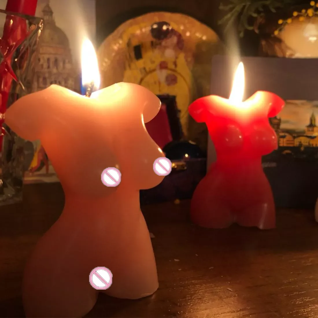 

2022 Woman Candle Silicone Mold 3D Art Wax Mold Male Body Pregnant Woman Candle Making Soap Aroma Mould Home Crafts Decoration