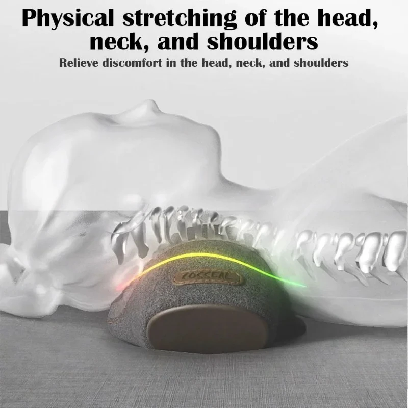 Многофункциональная массажная подушка Monclique с вибрацией для шеи позвоночника