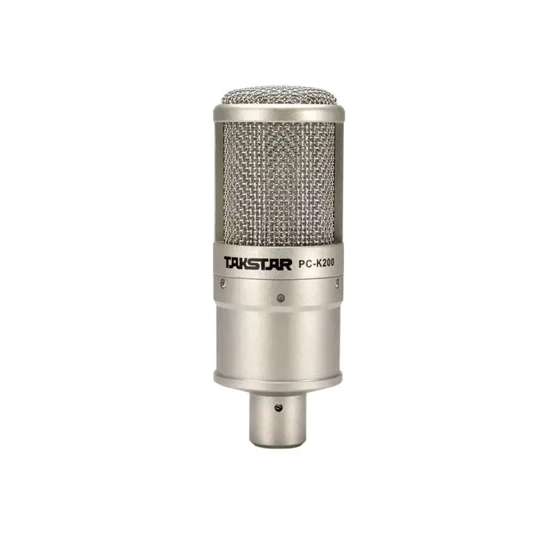 

Takstar PC-K200 студийный записывающий микрофон с боковым адресом, конденсаторный микрофон на сцене для ПК, караоке, трансляции
