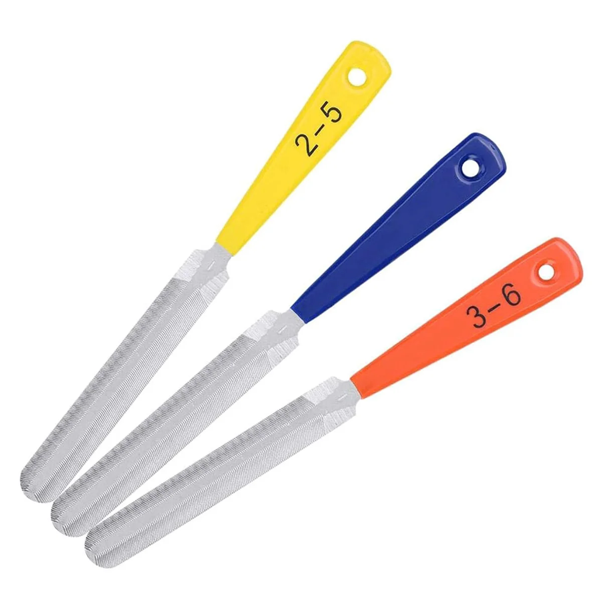 3 шт. набор напильников для гитарных гаек инструмент ремонта гвоздей напильник