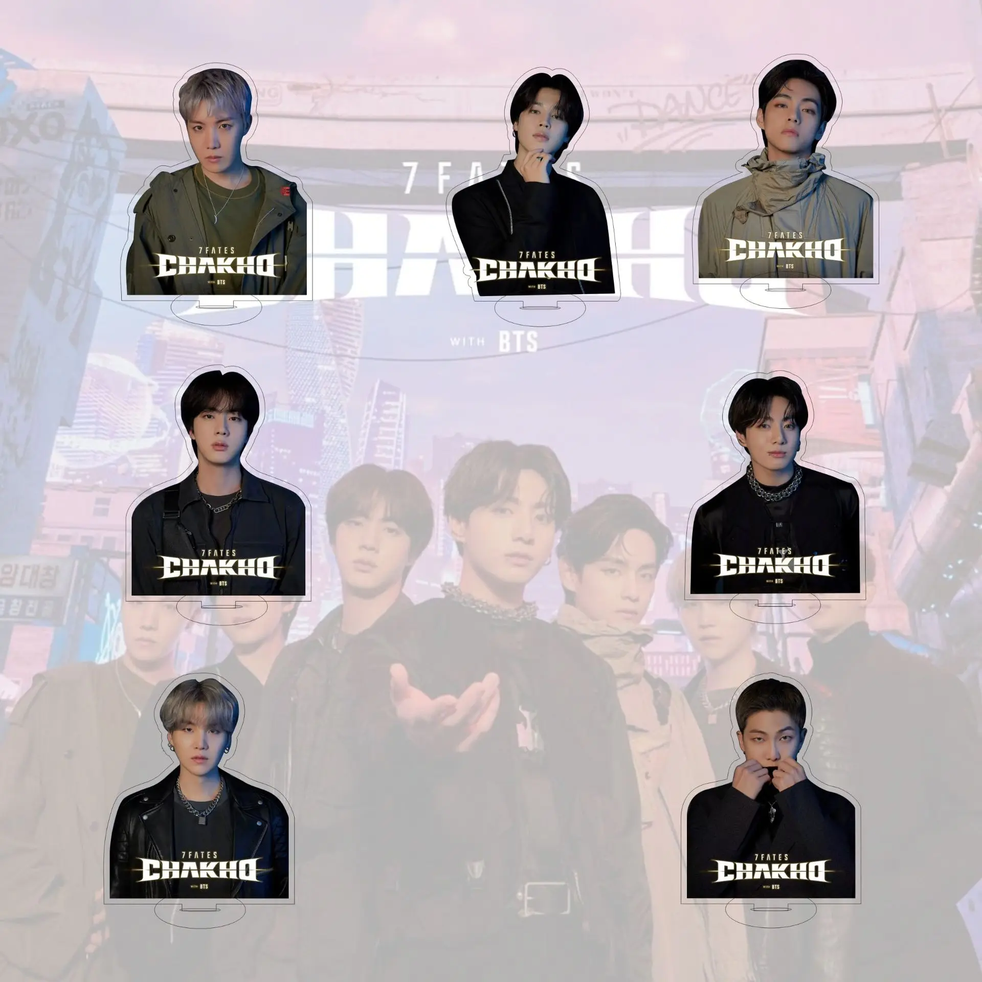 

Оптовая продажа, Kpop Bangtan Boys, акриловая стойка, новый альбом, акриловые прозрачные фигурки, подарки для поклонников, коллекция JK V SUGA RM