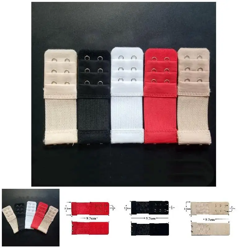 1 Pc New Women Adjustable Bra Extenders 2 Hooks/3 Hooks/4 Hook Soft Bra Extension Belt Strapless Underwear Strap