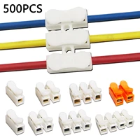 500pcs quick splice lock wire connectors copper electrical cable terminals for easy safe splicing into wire ch1 ch2 ch3 ch4