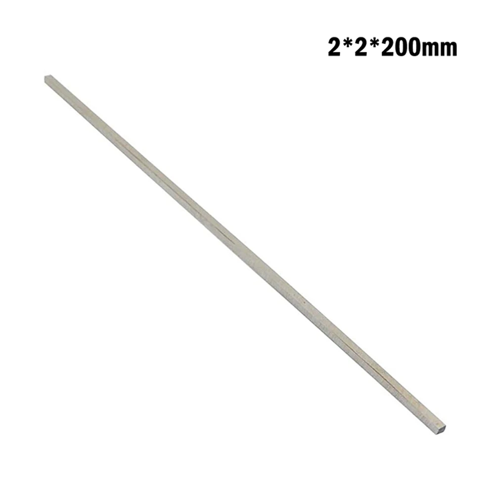 

White Steel Bar CNC Lathe Tools HSS Square Steel Bar 200mm For Milling Turning Parting Engraving Drilling Power Tool Accessories