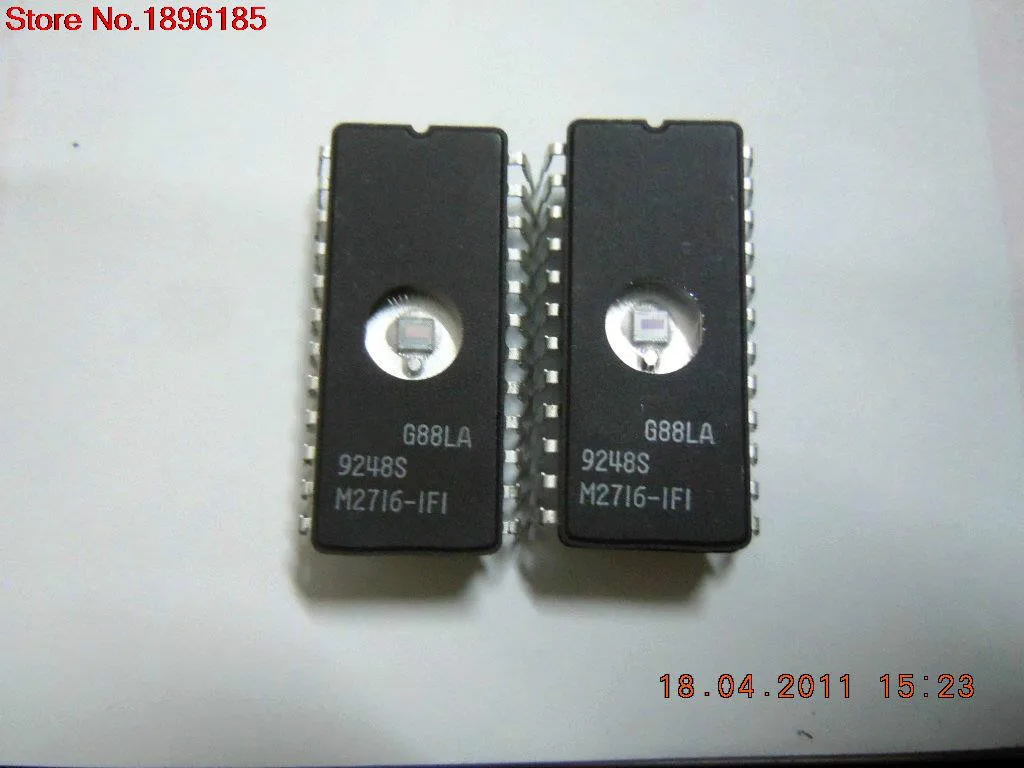 15 шт. флейта M2716 M2716F1 DIP-24 высокое качество оригинальная NMOS 16K 2K x 8 UV EPROM IC новинка