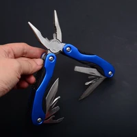 outdoor multi function folding tool portable pliers knife screwdriver combination mini multi function tool emergency repair tool