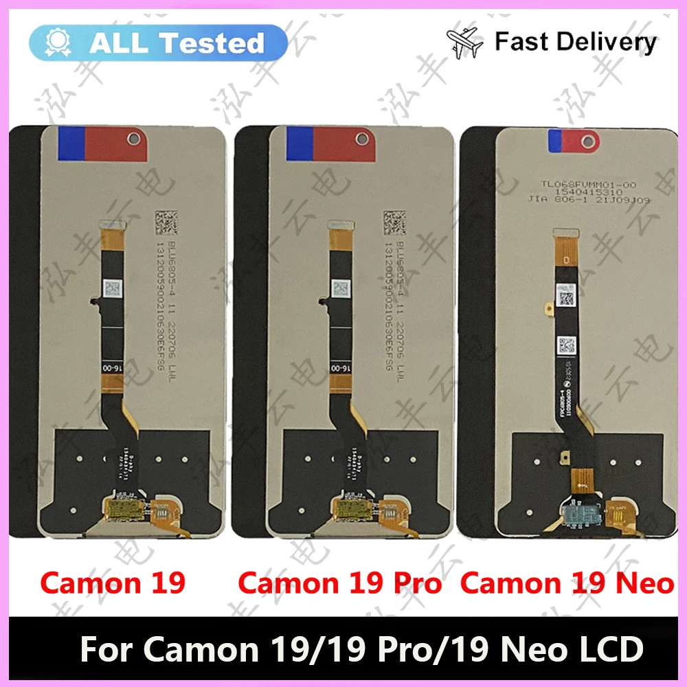 ЖК-дисплей для Tecno Camon19 CI6n Camon 19 Pro CI8 CI8n CI7n сенсорный экран в сборе Neo CH6i ЖК-датчик
