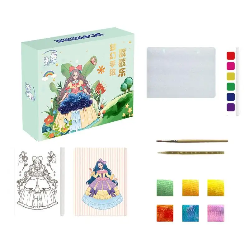 

Paper Craft Kit Children's Arts And Crafts Set Children's Projects Creative Toys Art Kits For Creative Painting Learning Fun DIY