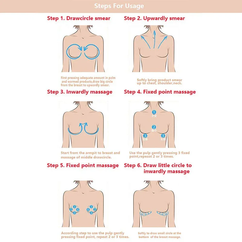 Эффективный крем для увеличения груди лифтинг усиление улучшение провисания