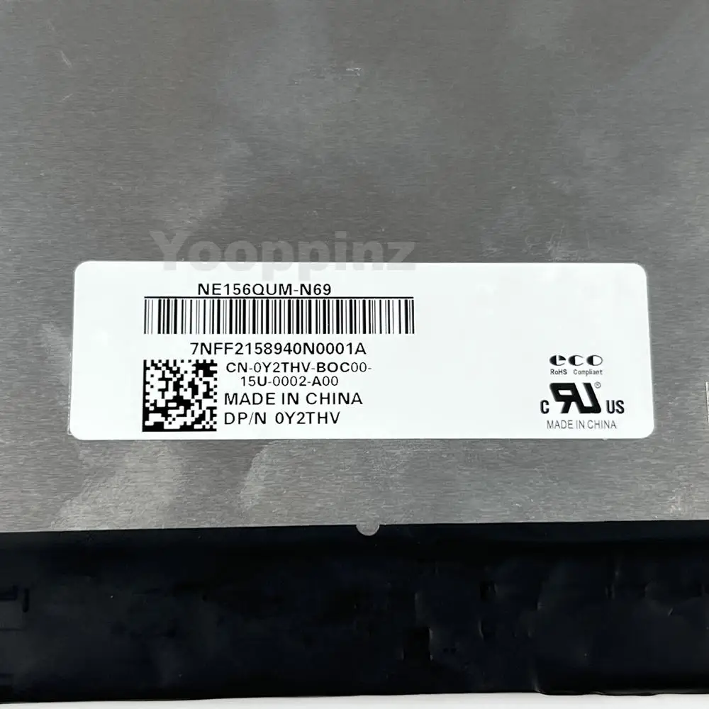 15 6-дюймовый ЖК-экран UHD для ноутбука оригинальный BOE NE156QUM-N69 4K 100% SRGB IPS 60 Гц 400 кд/м2
