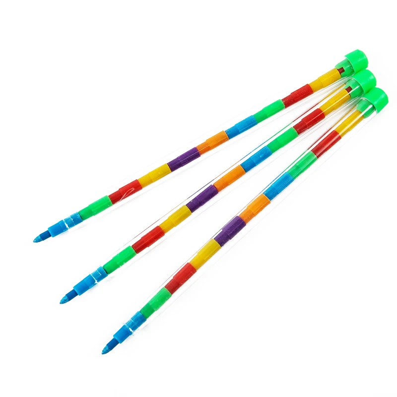

3PC Multicolor DIY Replaceable Crayons Oil Pastel Creative Colored Pencil Graffiti Pen For Kids Painting Drawing Cute Stationery