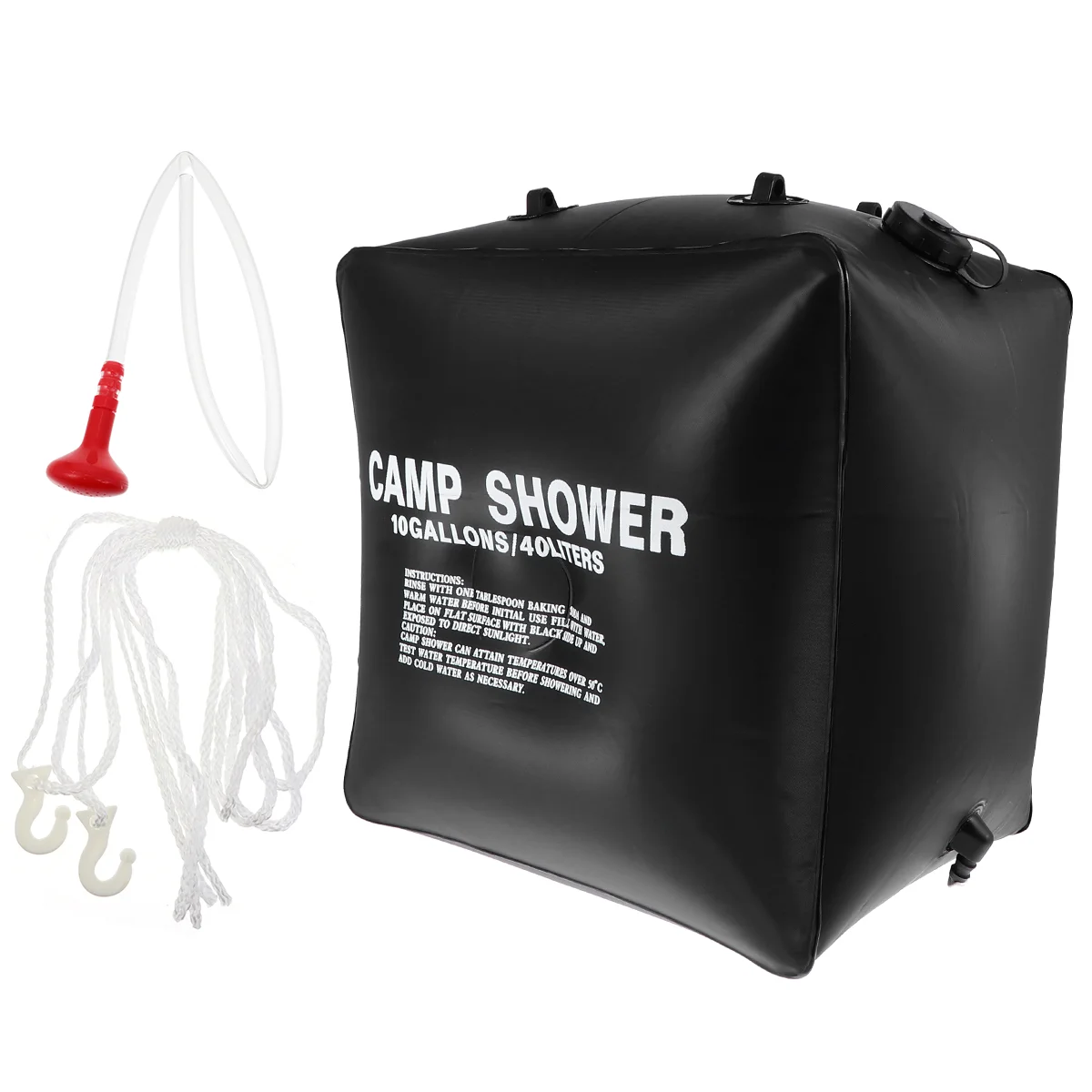 

1 Set Solar Shower Bag Prime Sturdy Solar Shower Bag Solar Heating Bag Shower Bag for Outdoor