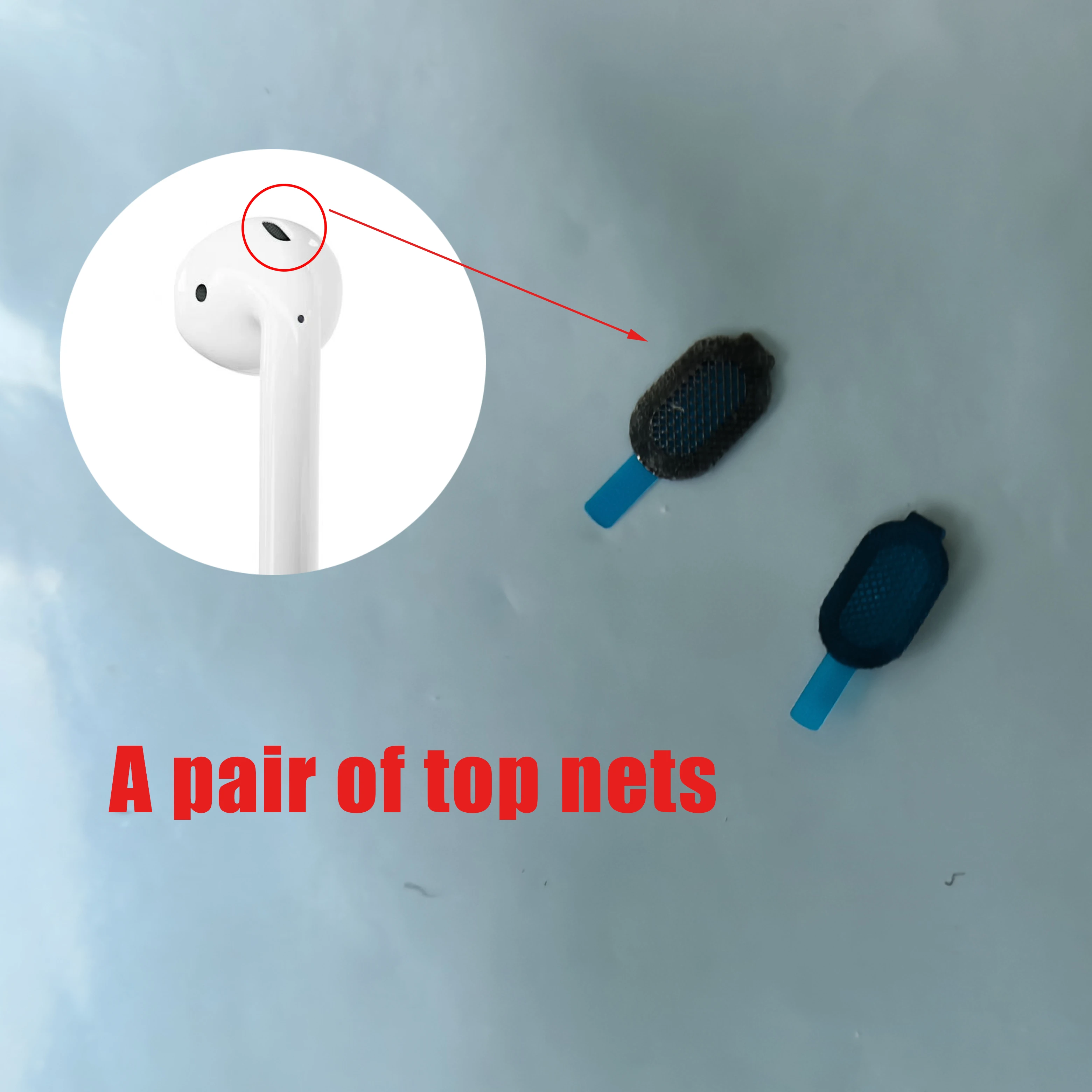 Сетчатый фильтр для наушников Airpords 1 и 2